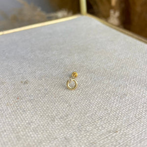 Arete Halo Mini - Oro 10k