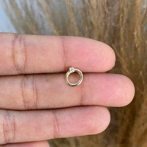 Arete Halo - Oro 10k