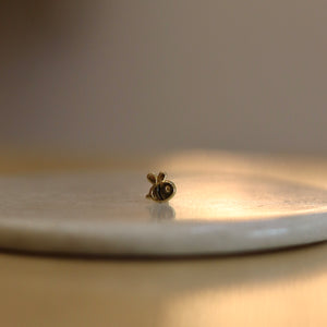 Arete Abeja - Oro 10k
