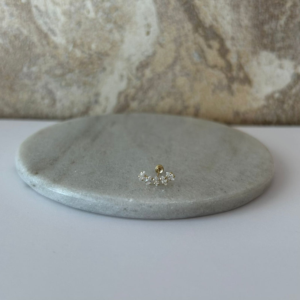 ARETE WHITE ORO 10K