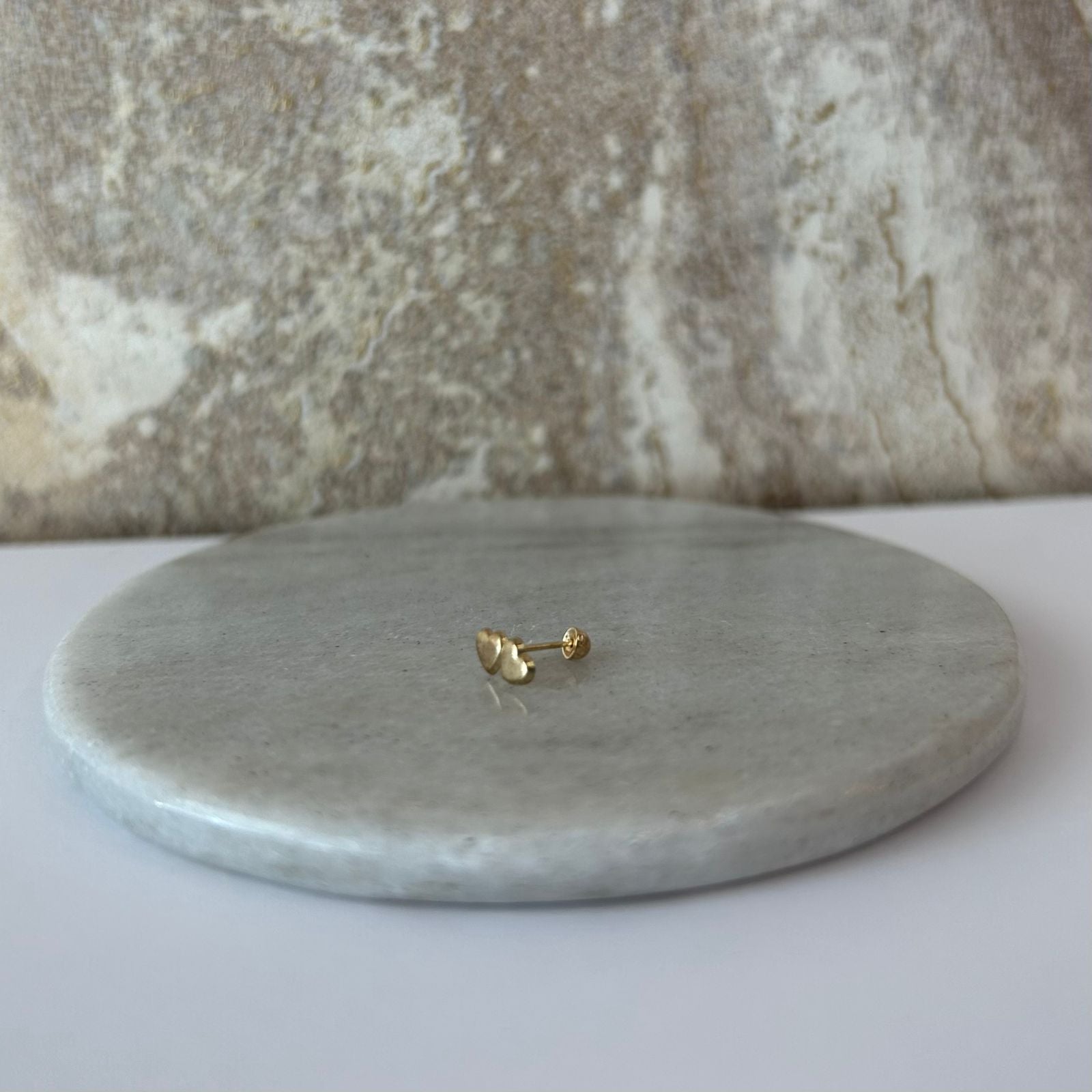 ARETE CORAZON DOBLE ORO 10K