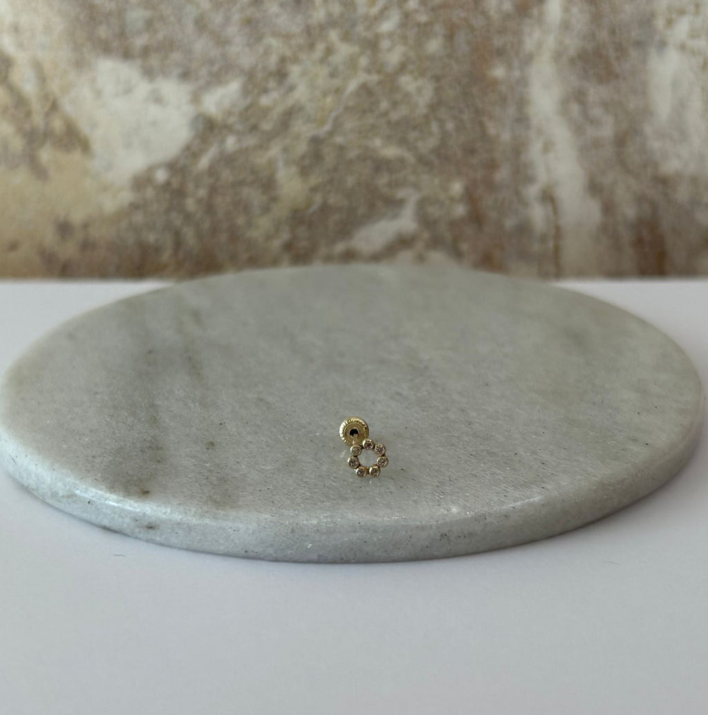 ARETE RACHEL MINI ORO 10K