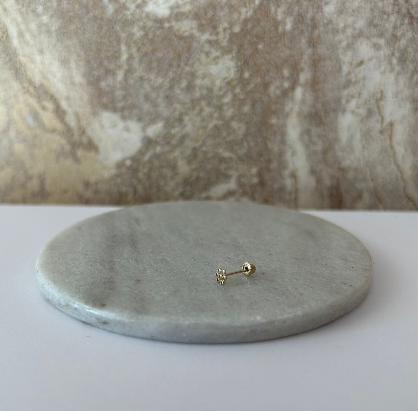 ARETE ROSETA MINI ORO 10K