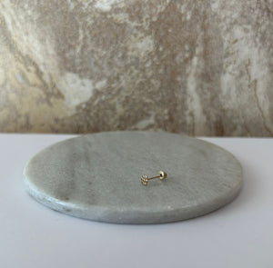 ARETE ROSETA MINI ORO 10K