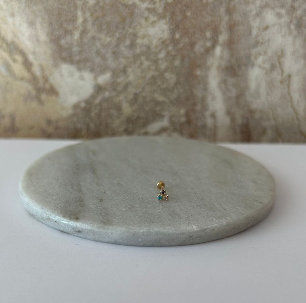 ARETE ODESSA COLORS ORO 10K