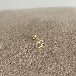 Arete Camelia - Oro 10k