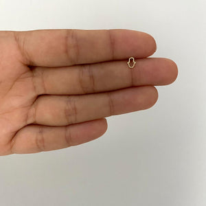 Arete Camelia - Oro 10k