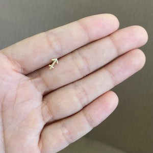 Arete Sagitario - Oro 10k